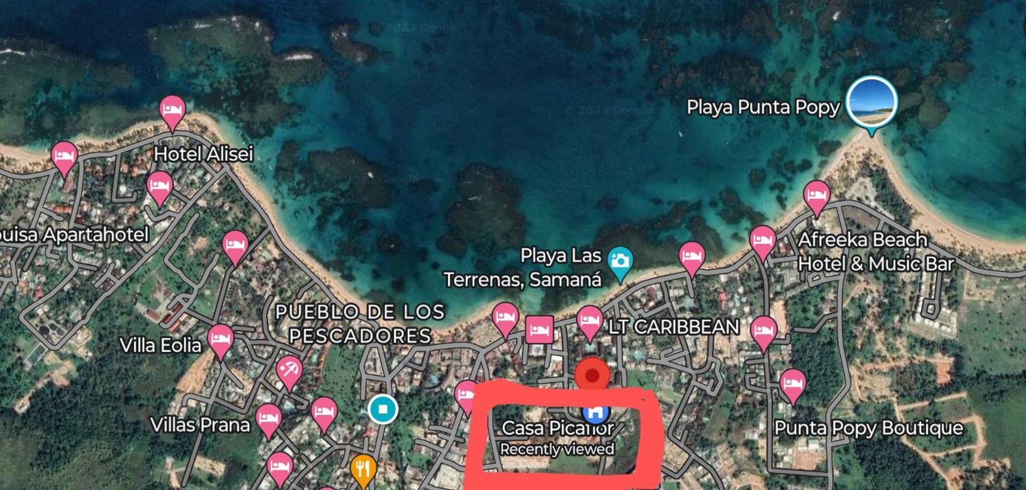 Bed and Breakfast Casa Picaflor Las Terrenas Esterno foto